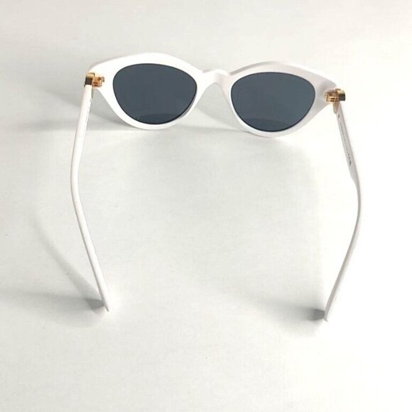 VERSACE White Cat Eye Sunglasses VE4435 Medusa Logo Retro - Picture 8 of 13